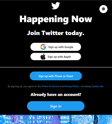 Twitter-Landing-Page screenshot 4