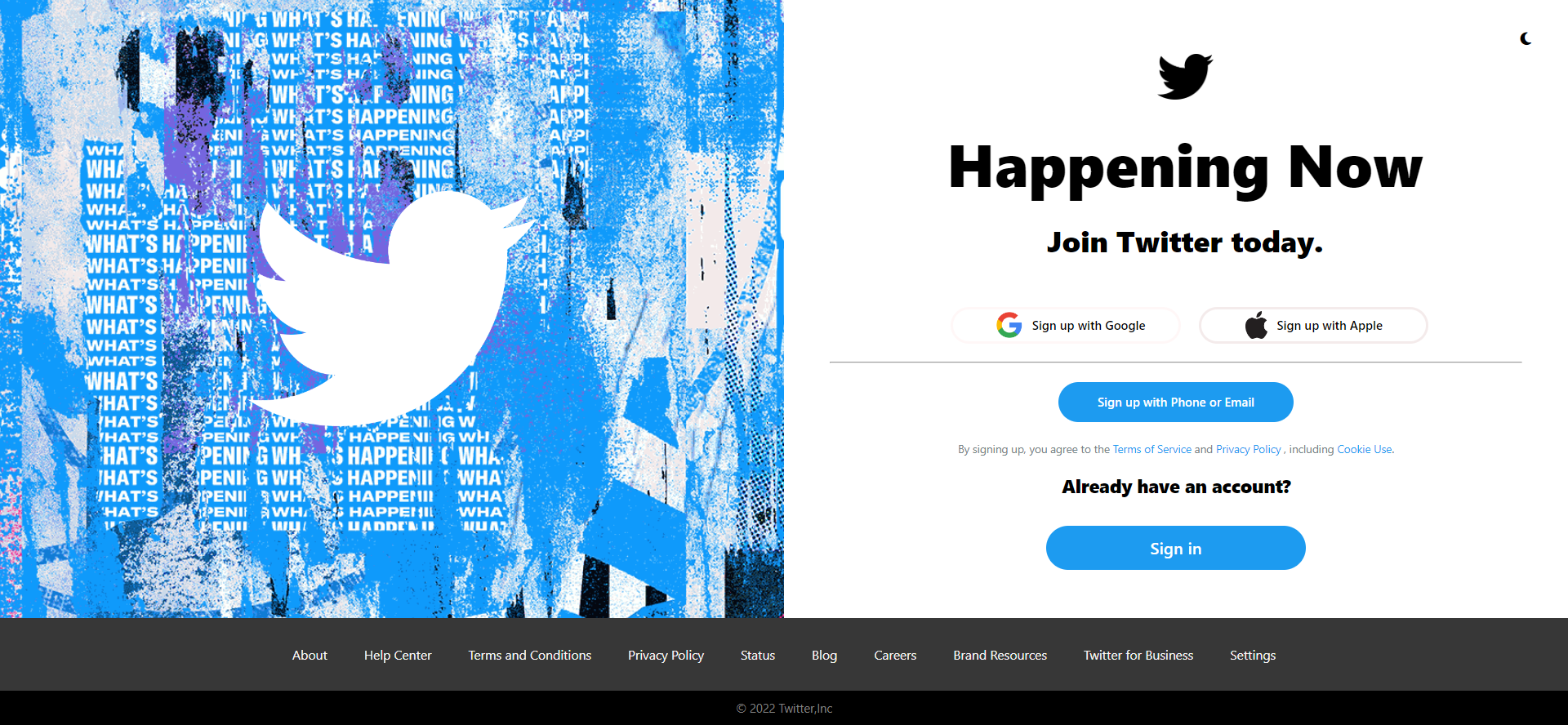 Twitter-Landing-Page screenshot 3