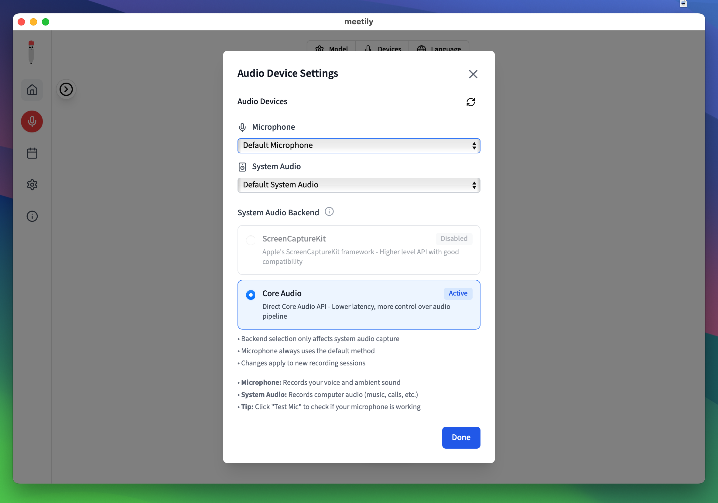 meetily screenshot 8
