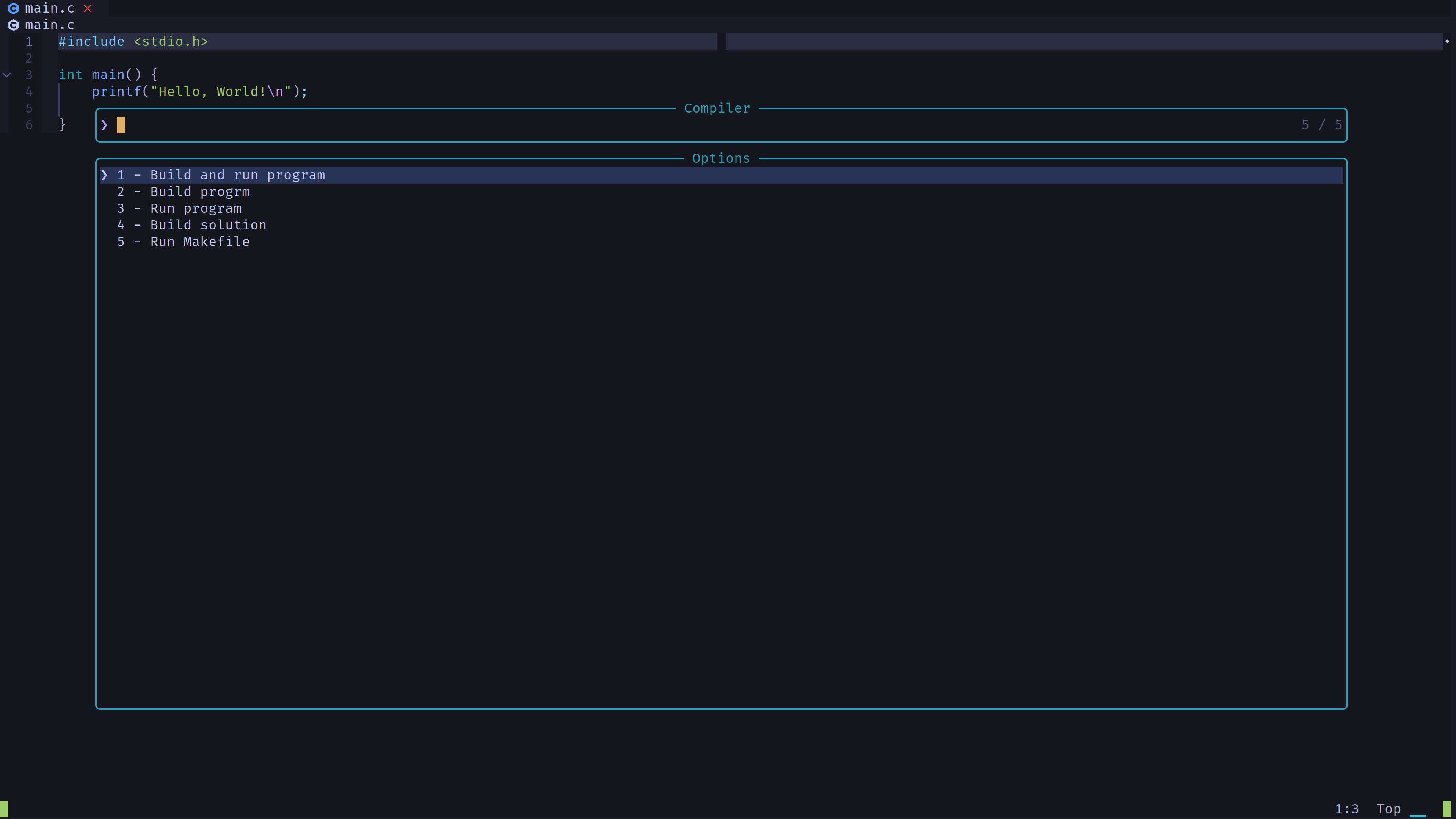 compiler.nvim screenshot 1