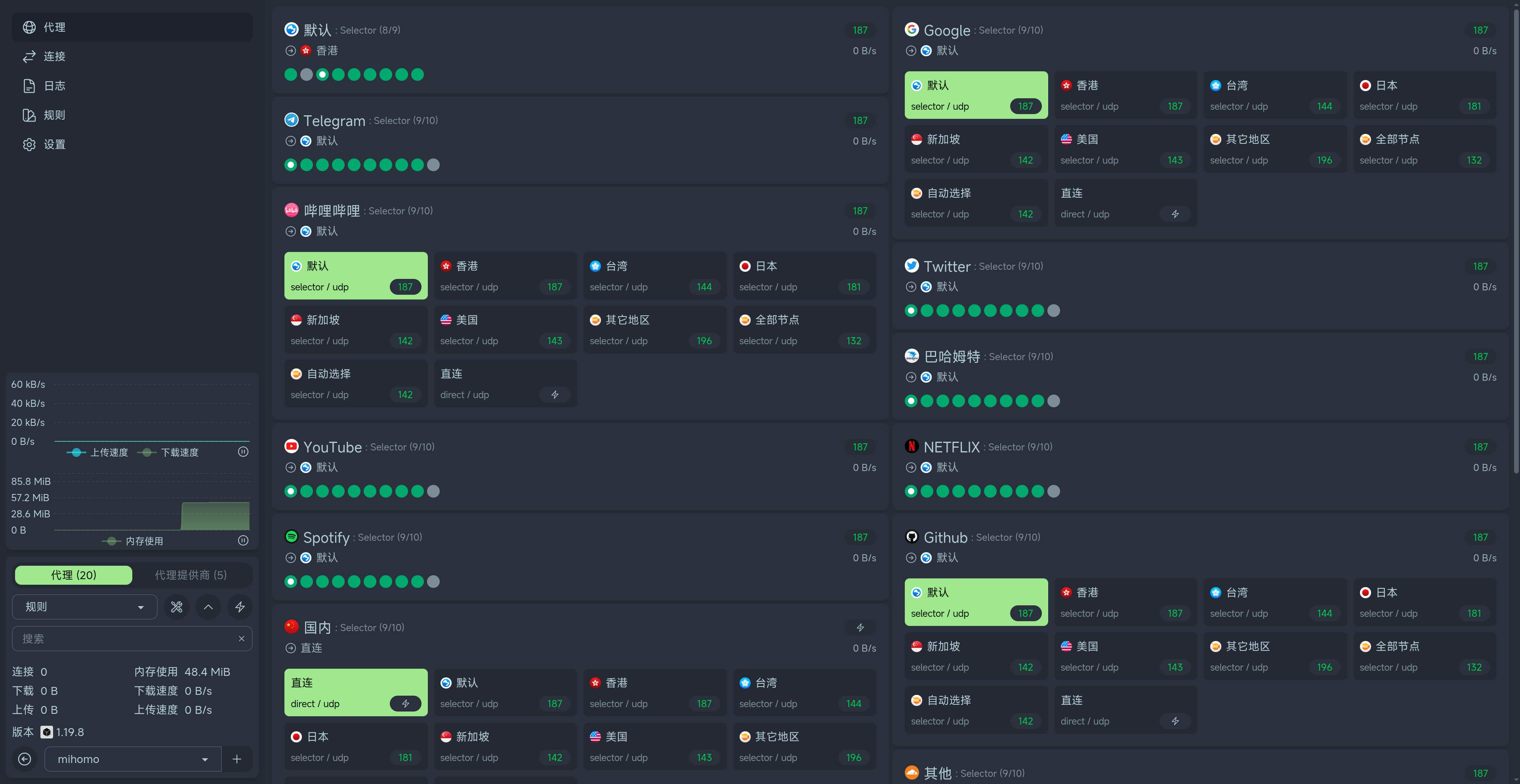 zashboard screenshot 1