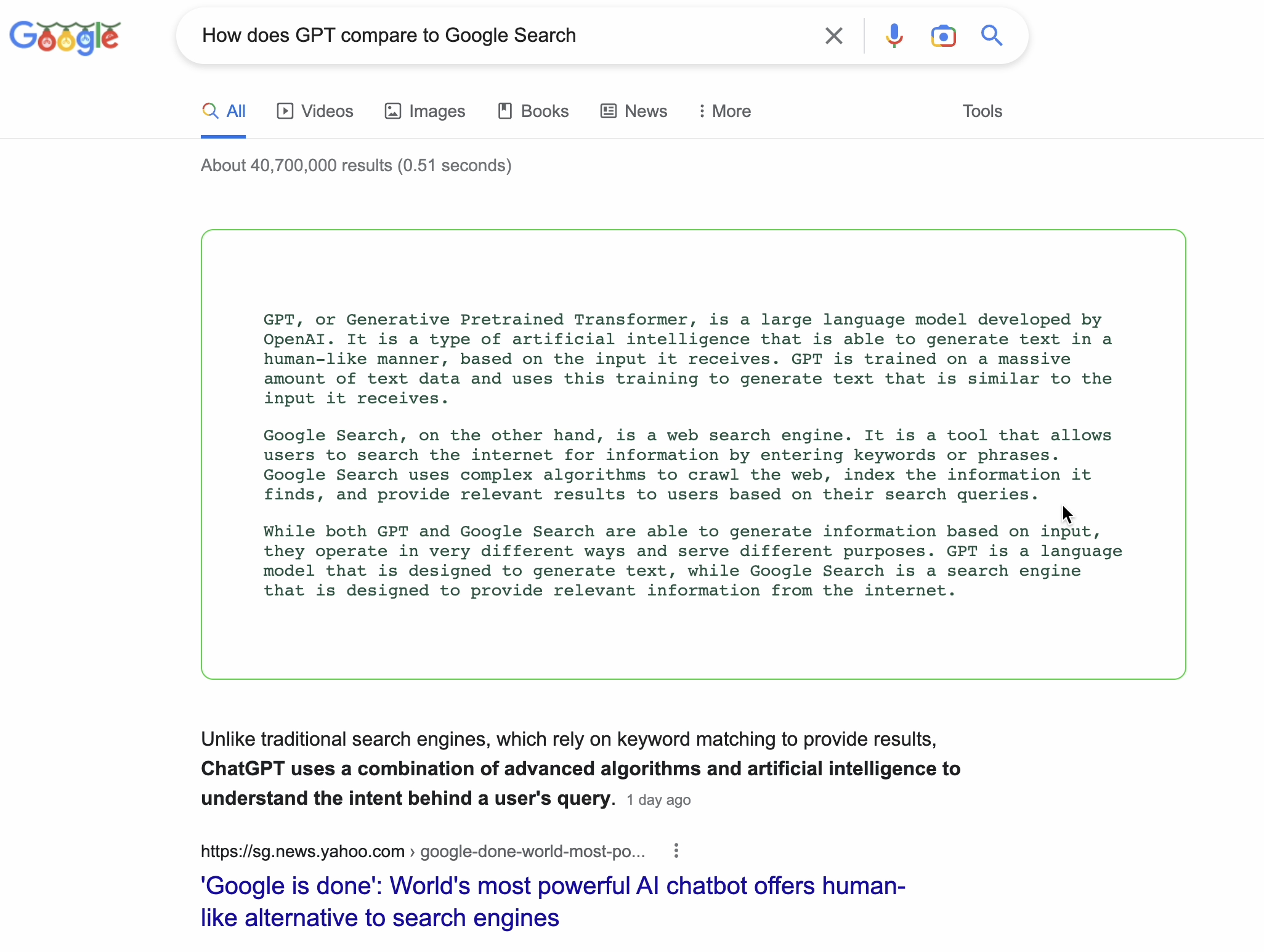 ChatGPT-Google screenshot 1