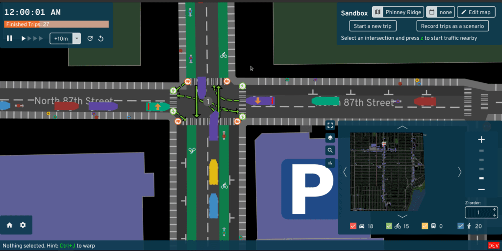 abstreet screenshot 1