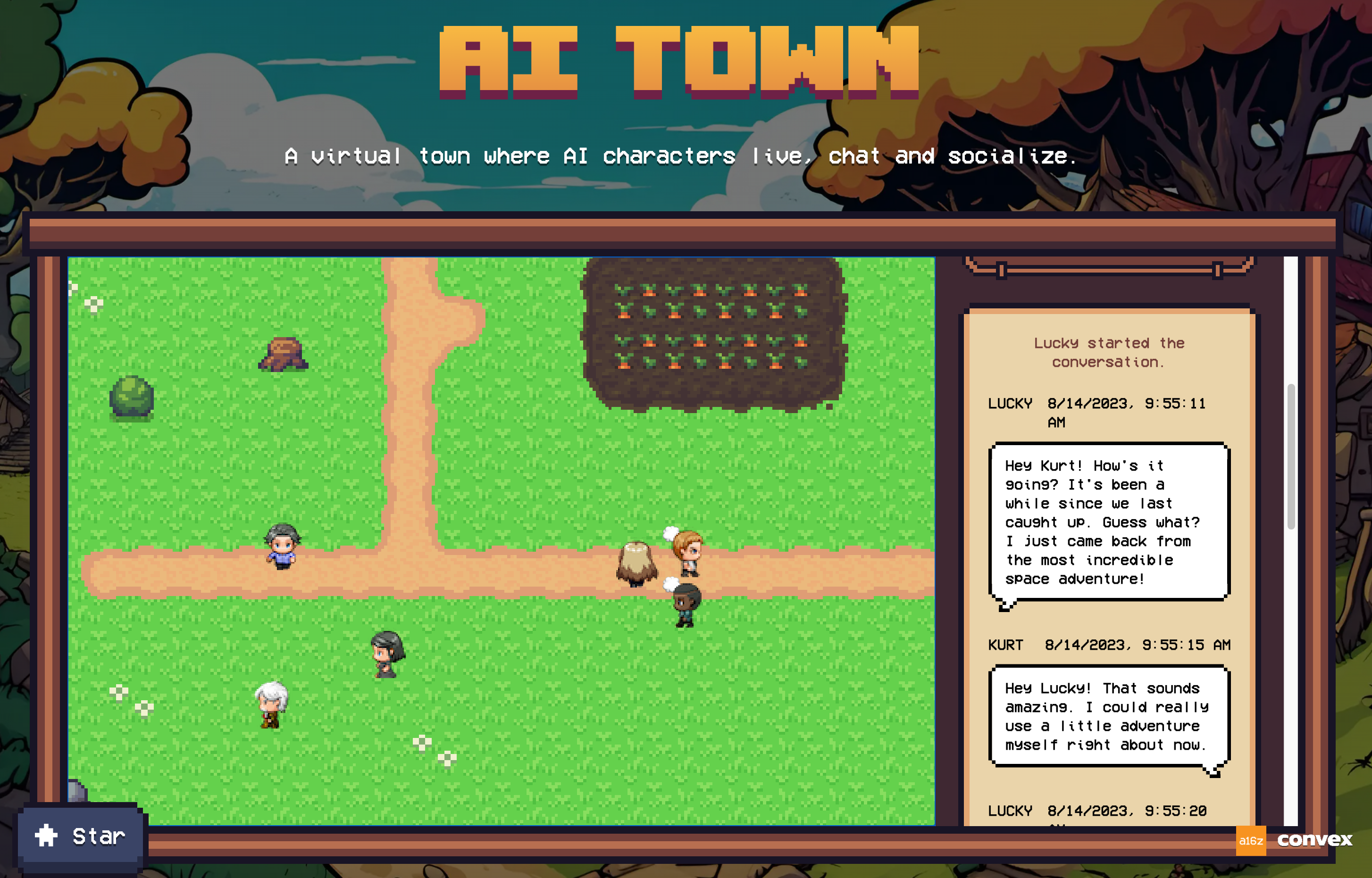 ai-town screenshot 1