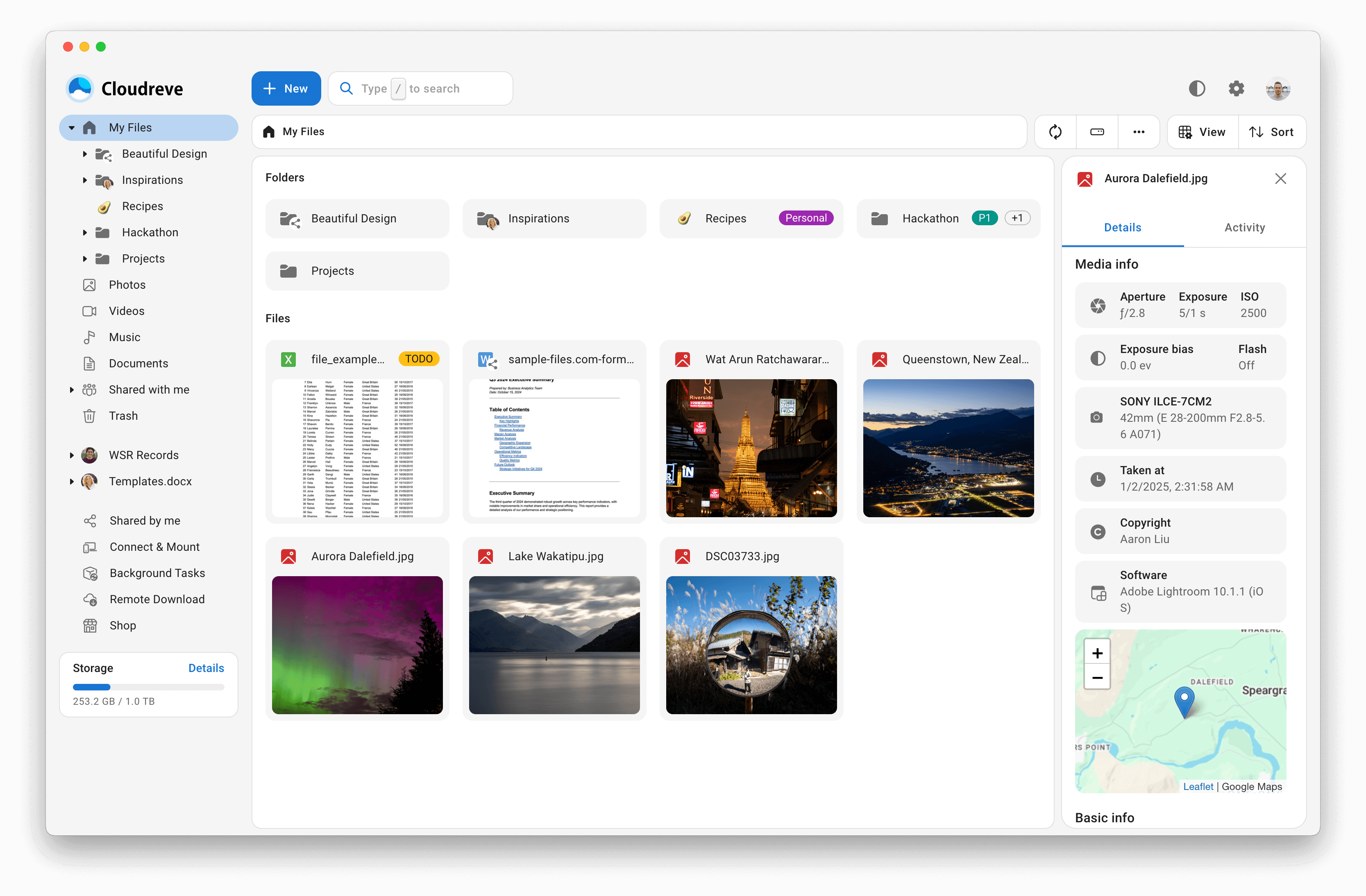 cloudreve screenshot 1