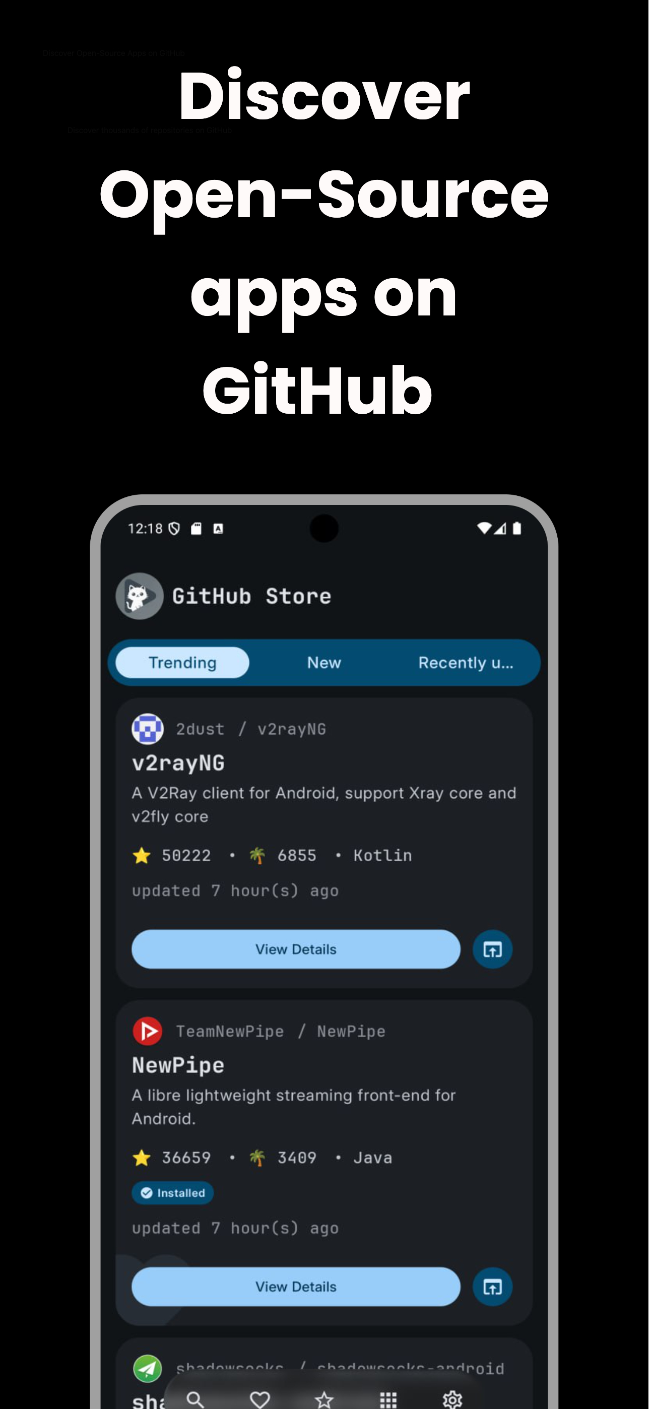 Github-Store screenshot 2