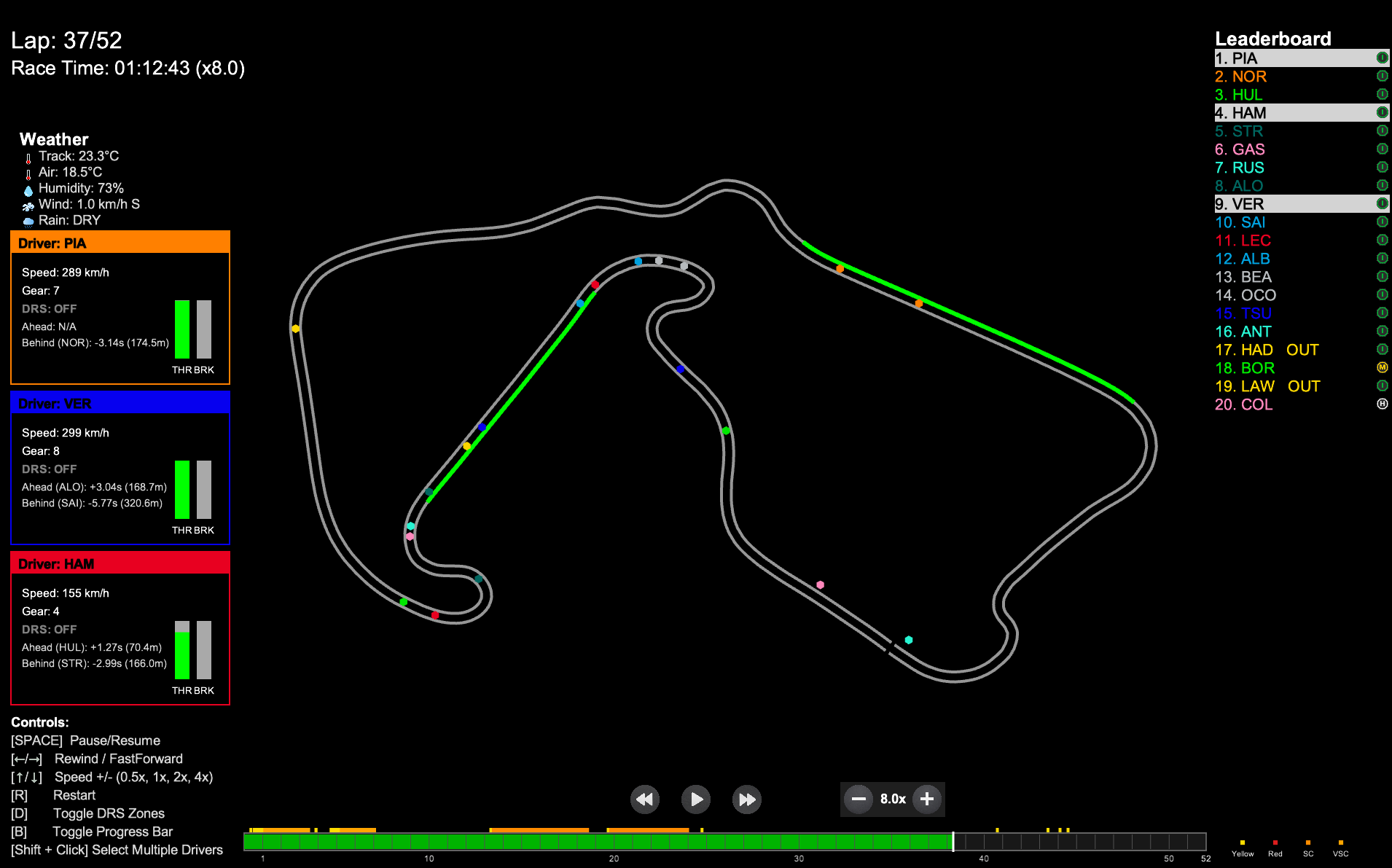 f1-race-replay screenshot 1