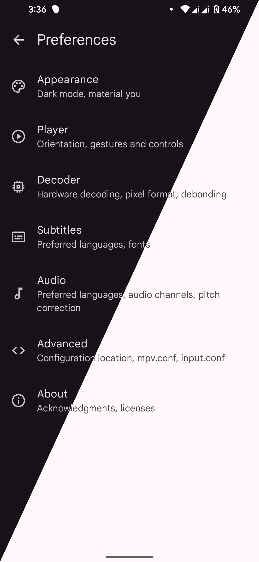 mpvKt screenshot 3