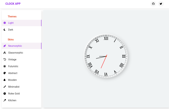 clock-app screenshot 2