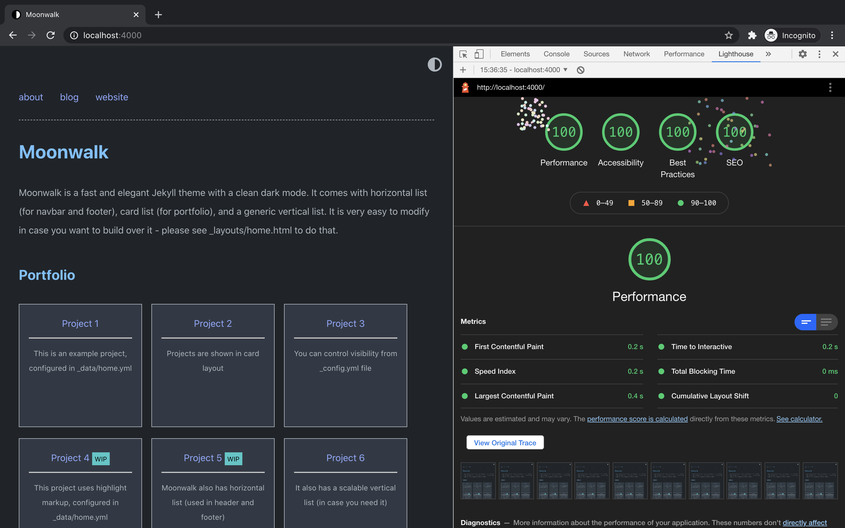 moonwalk screenshot 2