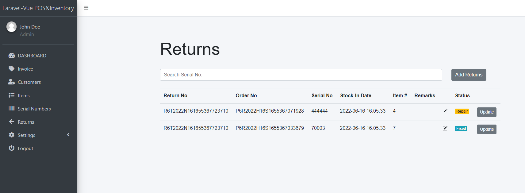 open-pos-inventory-laravelvue screenshot 7