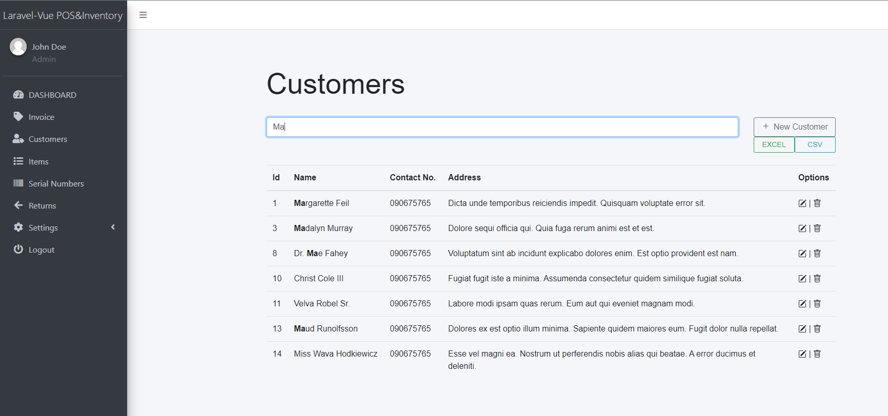 open-pos-inventory-laravelvue screenshot 4