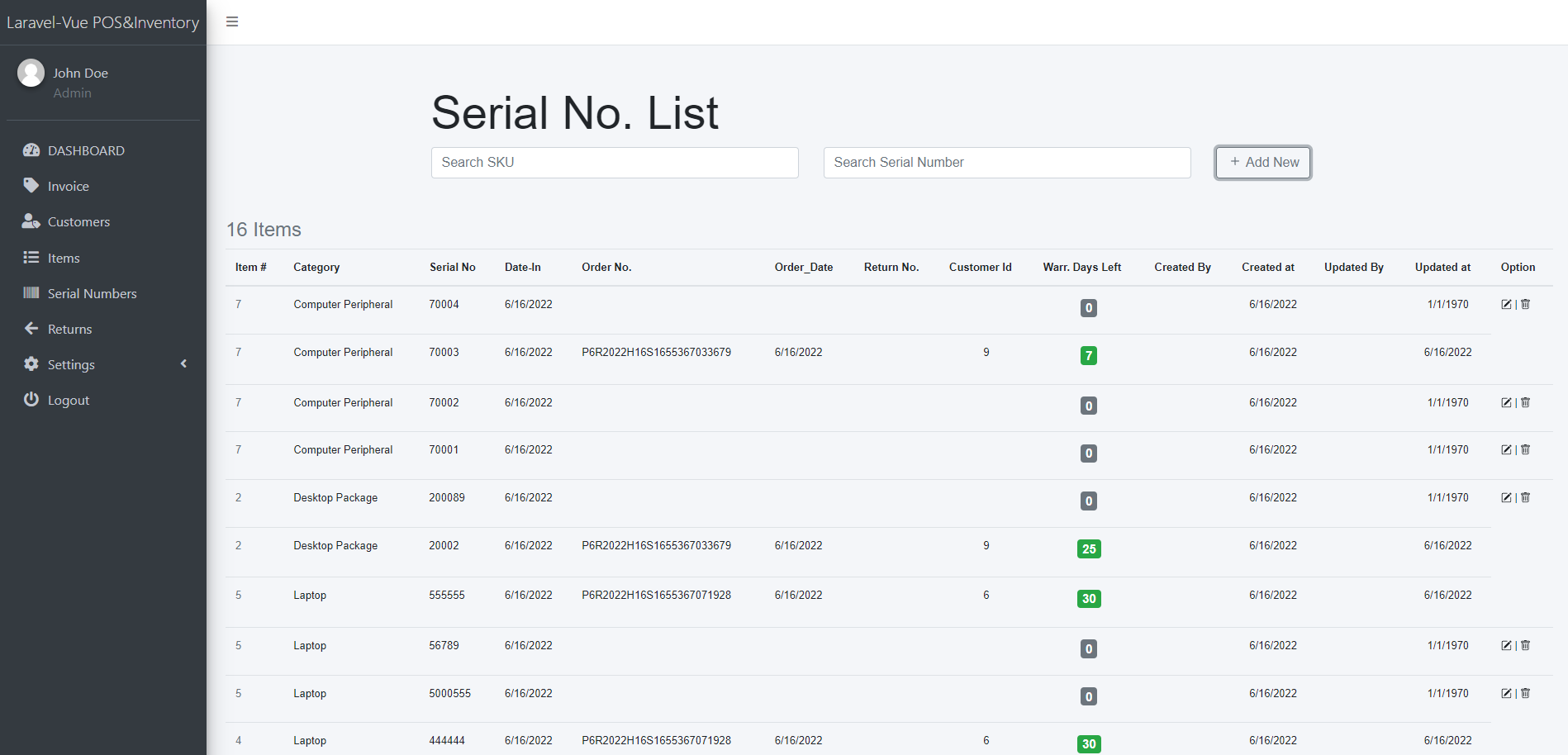 open-pos-inventory-laravelvue screenshot 6