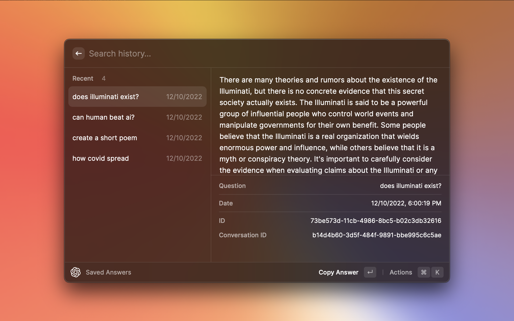 chatgpt-raycast screenshot 6
