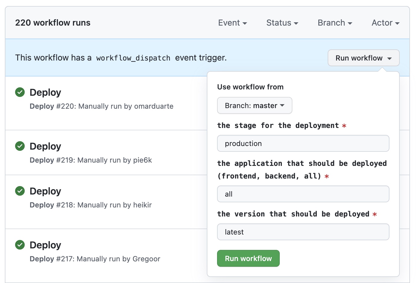 monorepo screenshot 2