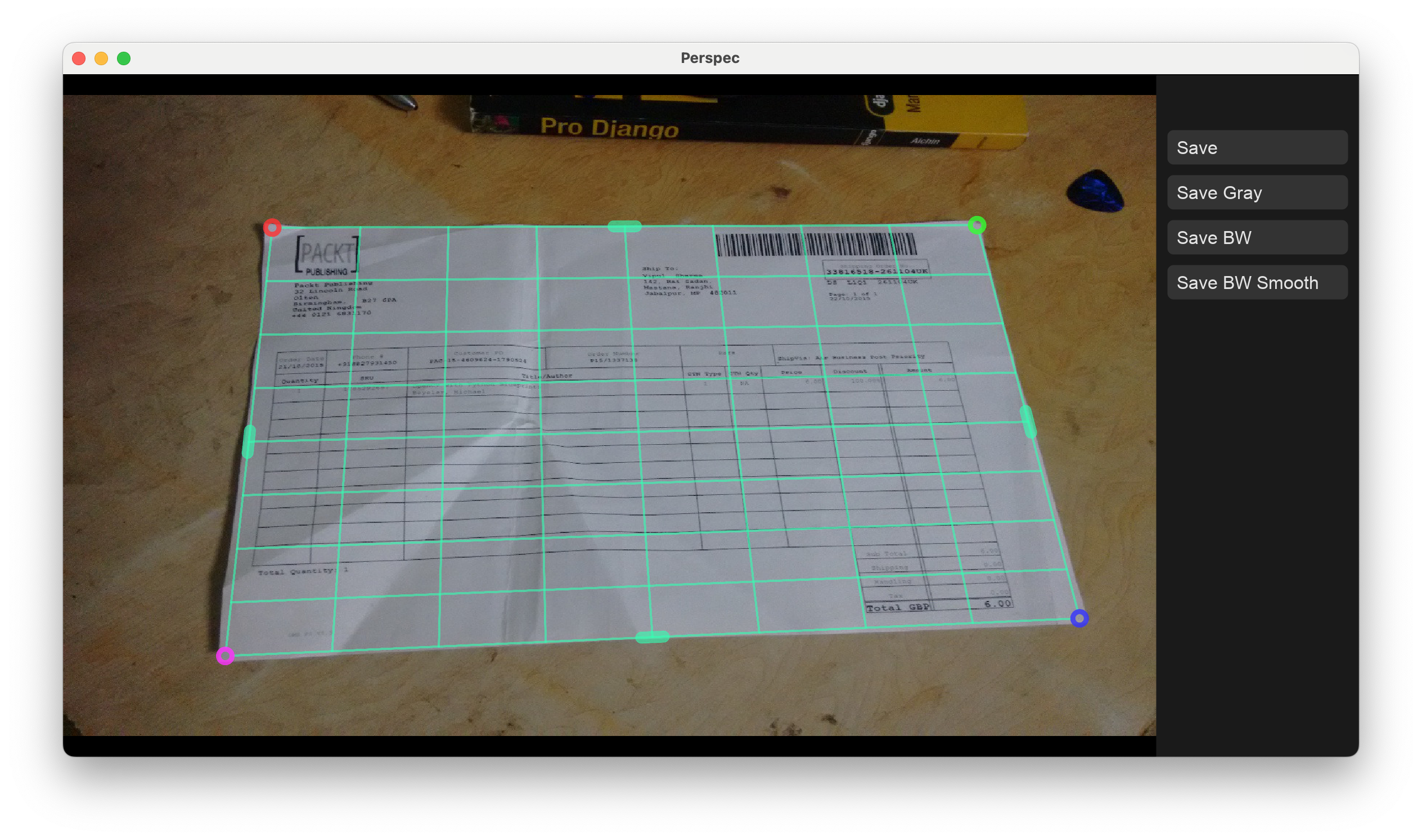 Perspec screenshot 1