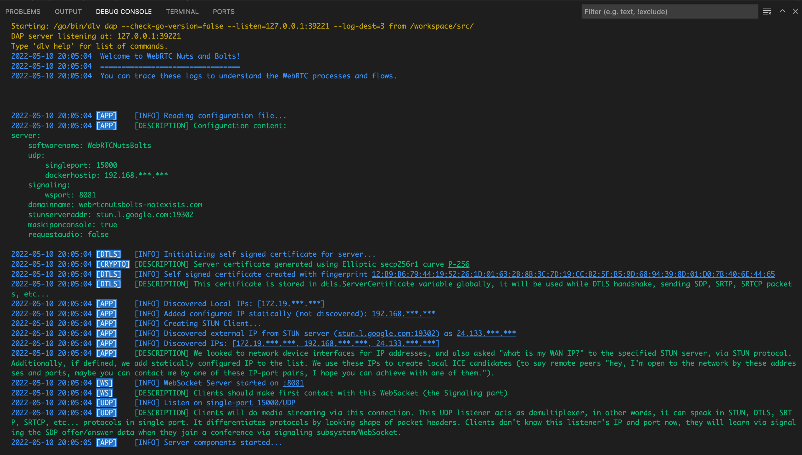 webrtc-nuts-and-bolts screenshot 1