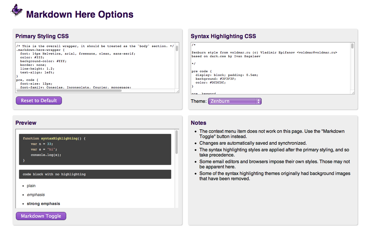 markdown-here screenshot 3