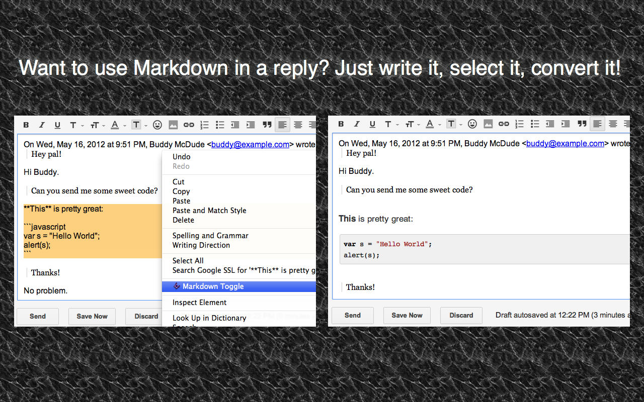 markdown-here screenshot 2