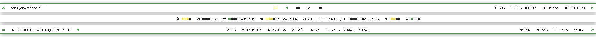 polybar-themes screenshot 30