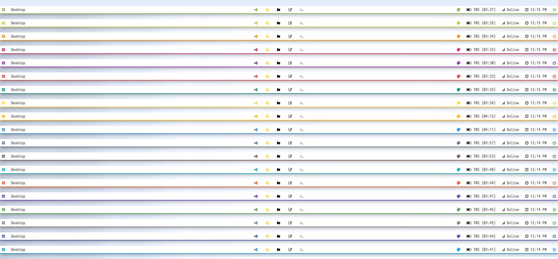 polybar-themes screenshot 34