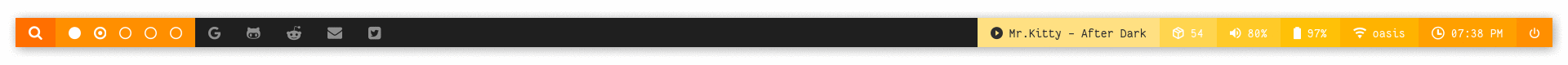 polybar-themes screenshot 12