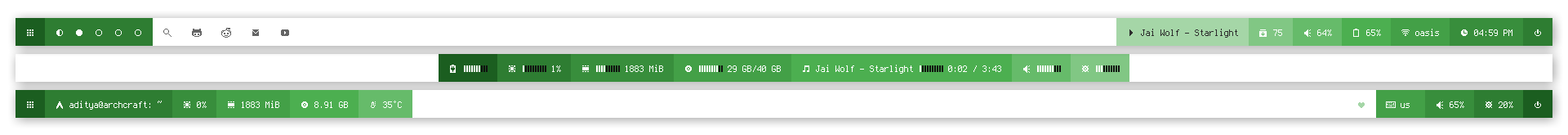polybar-themes screenshot 16