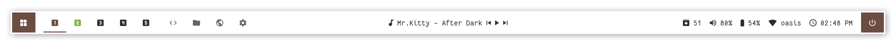 polybar-themes screenshot 3