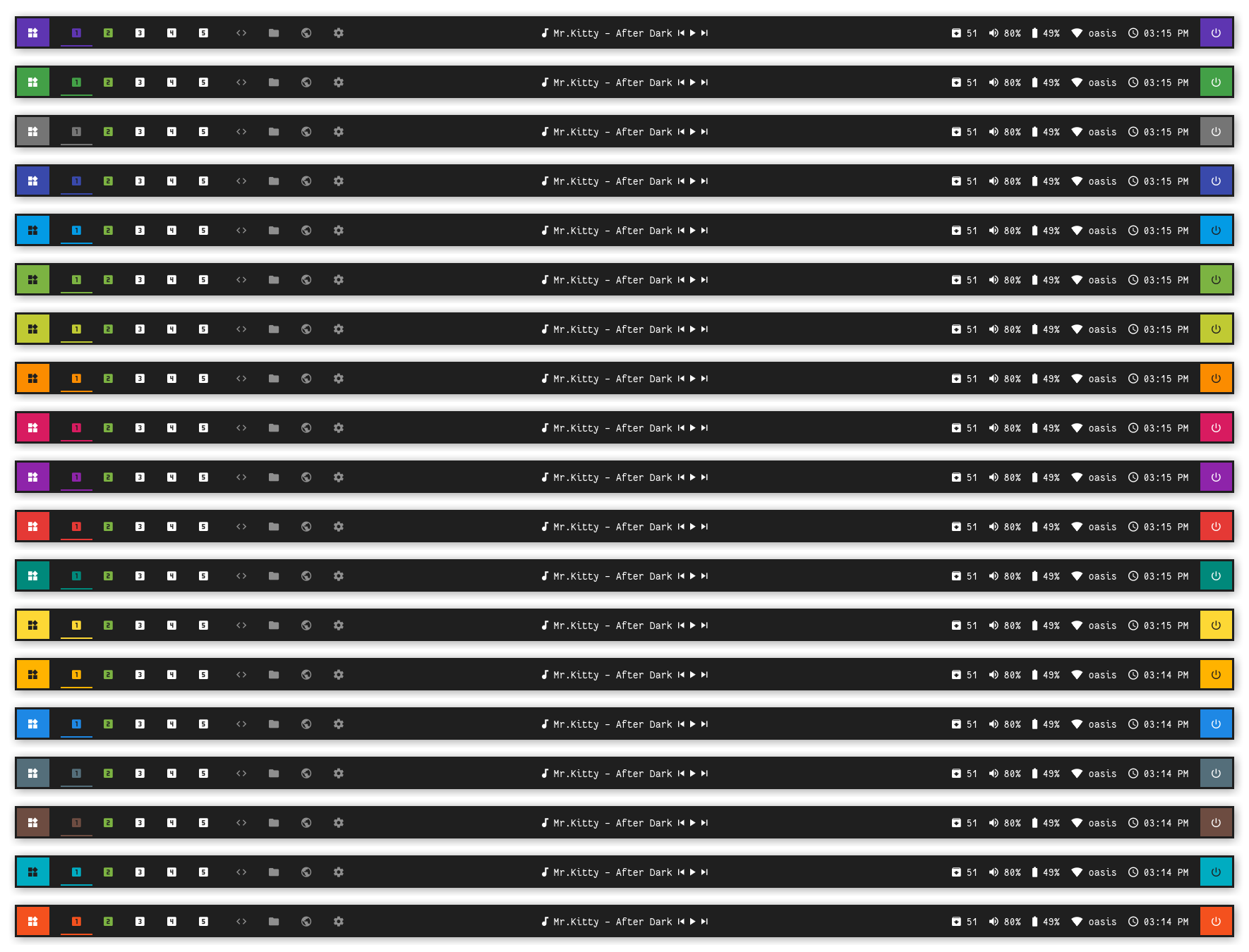polybar-themes screenshot 8