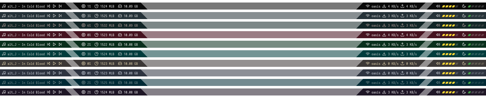 polybar-themes screenshot 63