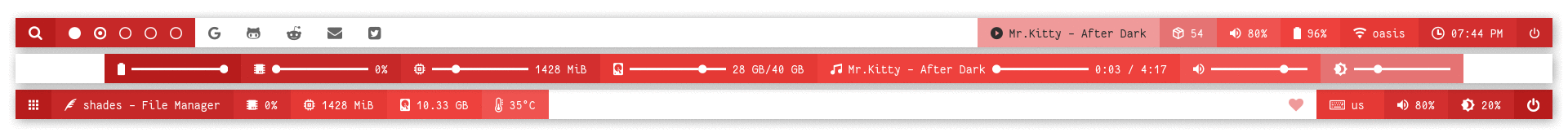polybar-themes screenshot 17