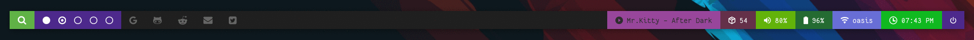 polybar-themes screenshot 21