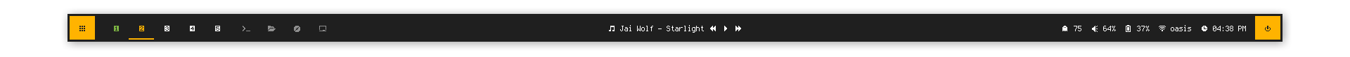 polybar-themes screenshot 4
