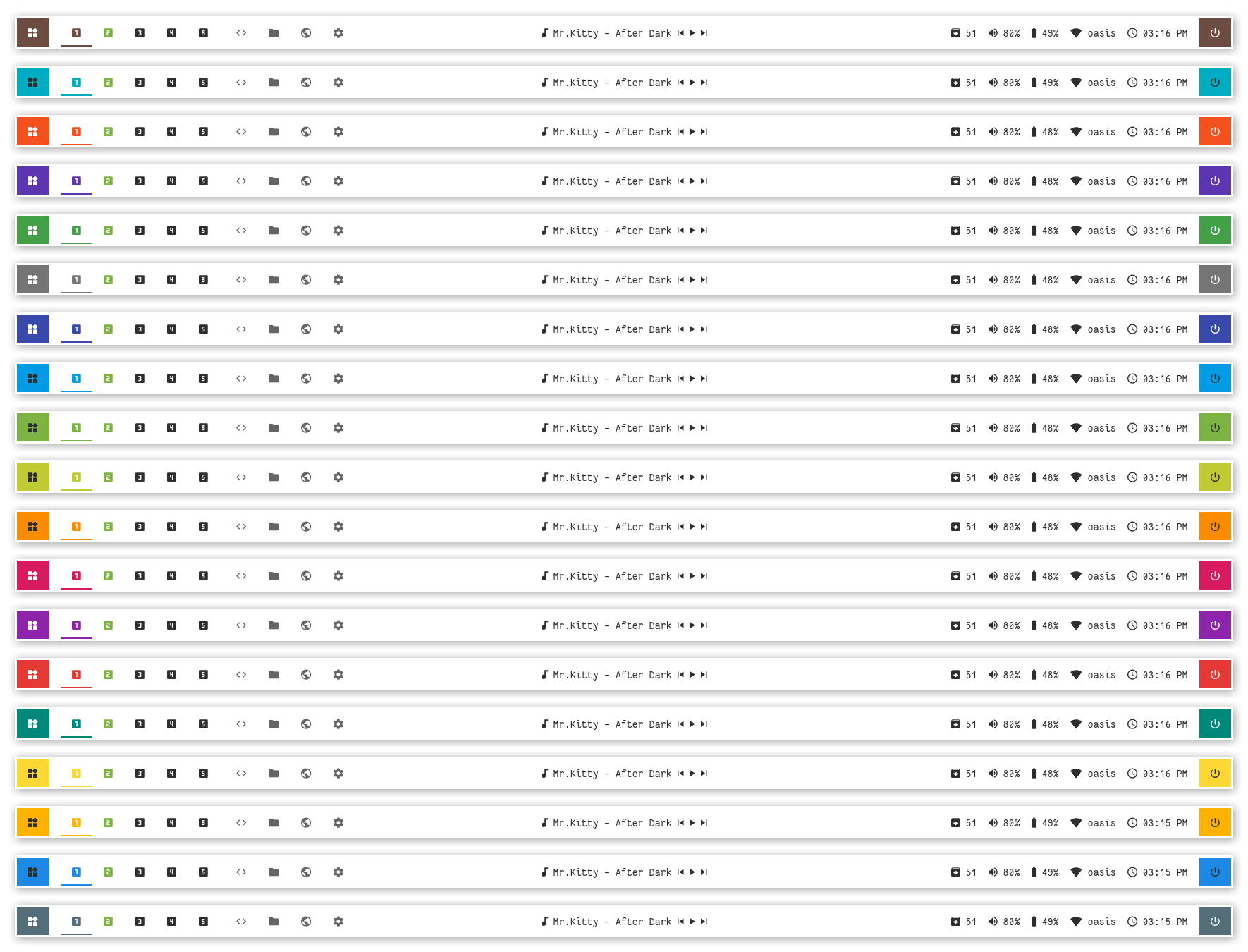 polybar-themes screenshot 9