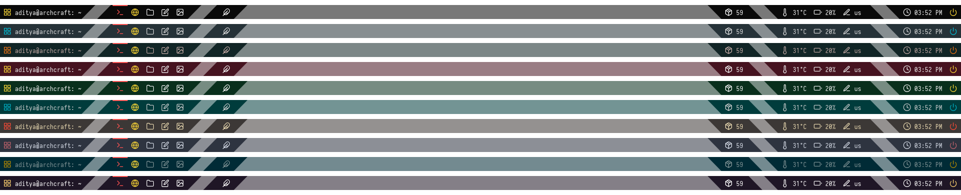 polybar-themes screenshot 62