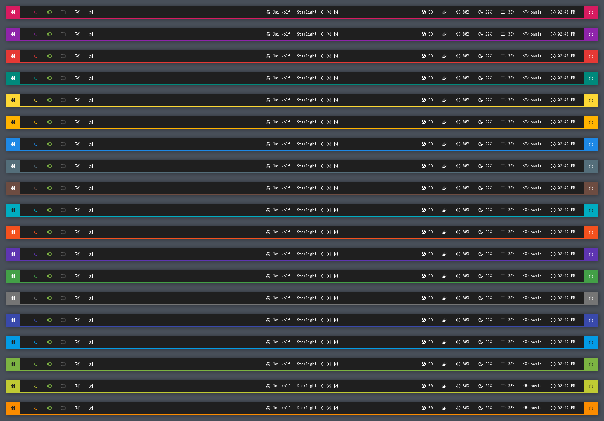 polybar-themes screenshot 46