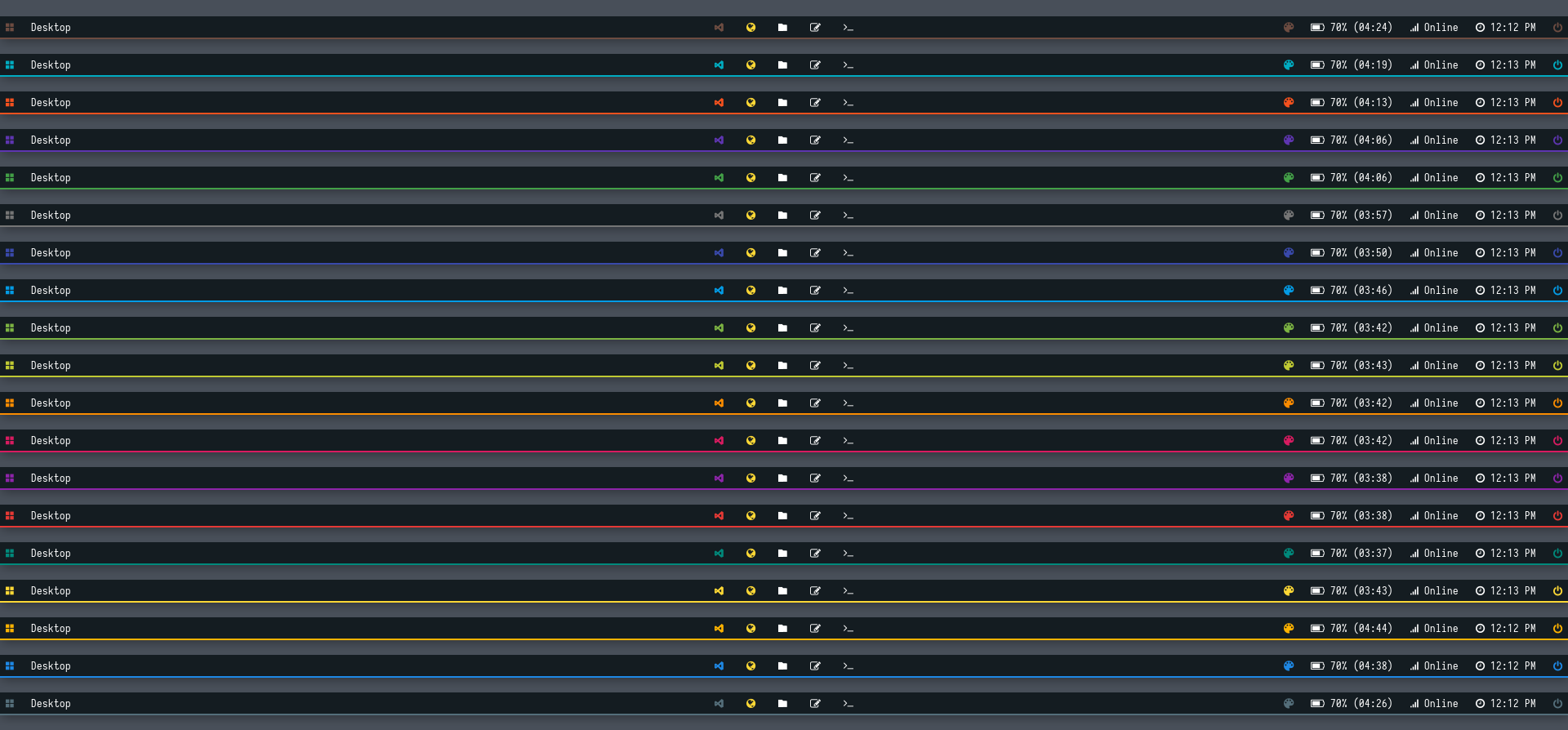 polybar-themes screenshot 32