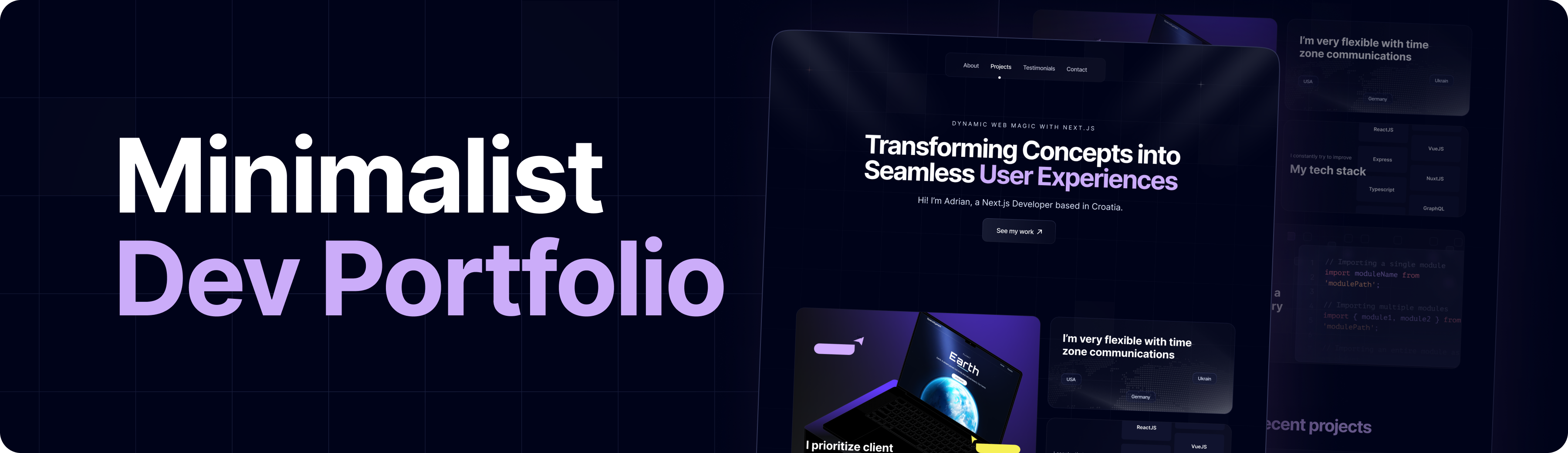 portfolio screenshot 1