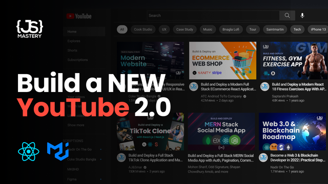 project_youtube_clone screenshot 1