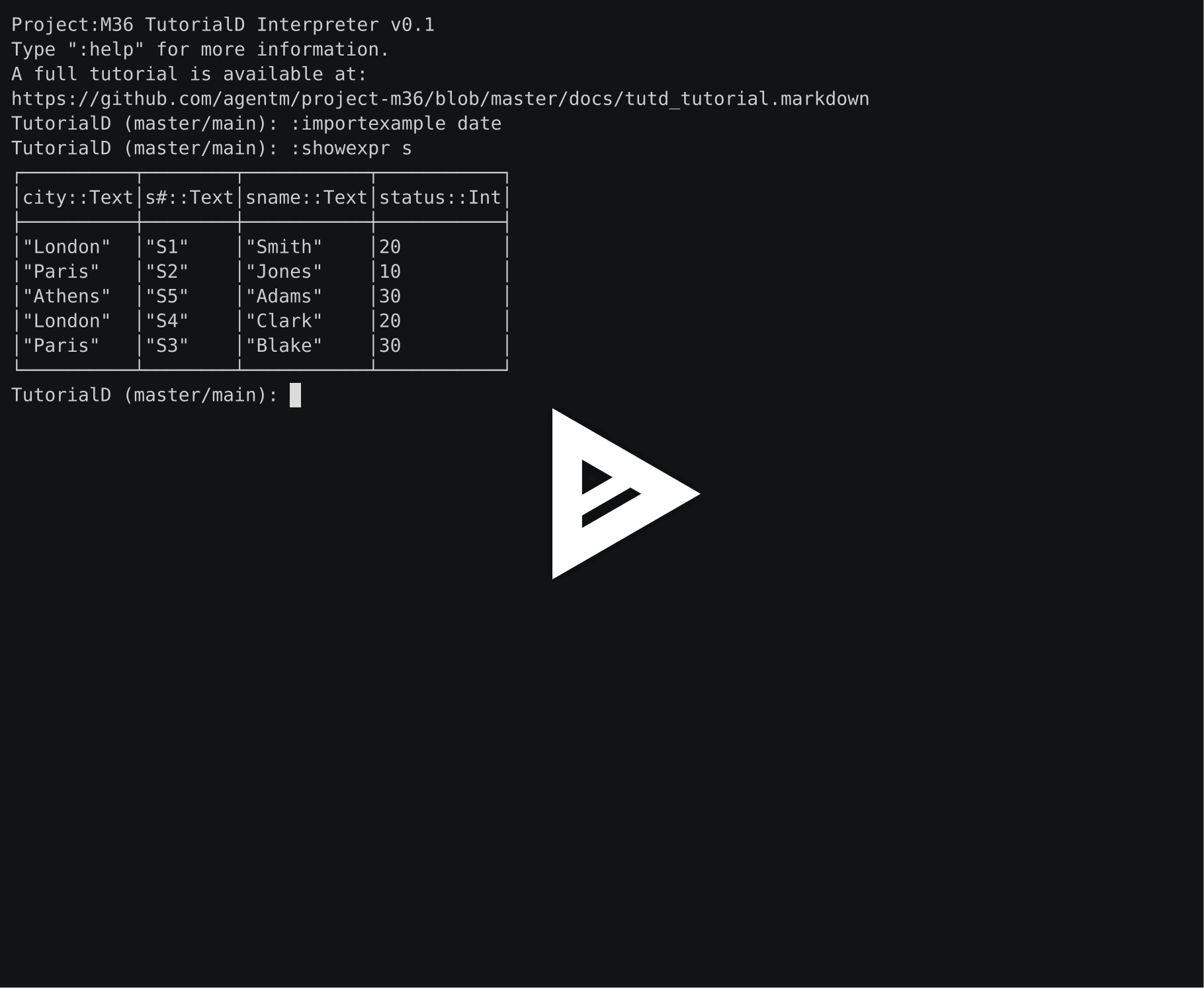 project-m36 screenshot 1