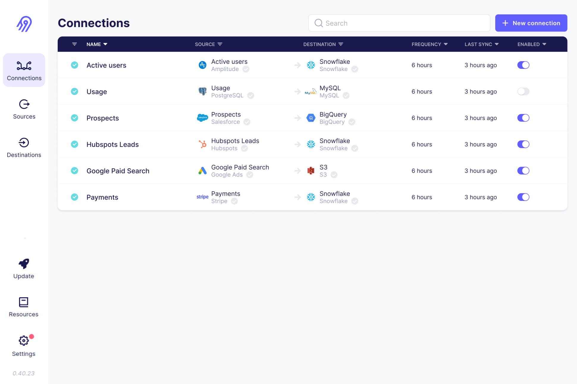 airbyte-platform screenshot 1