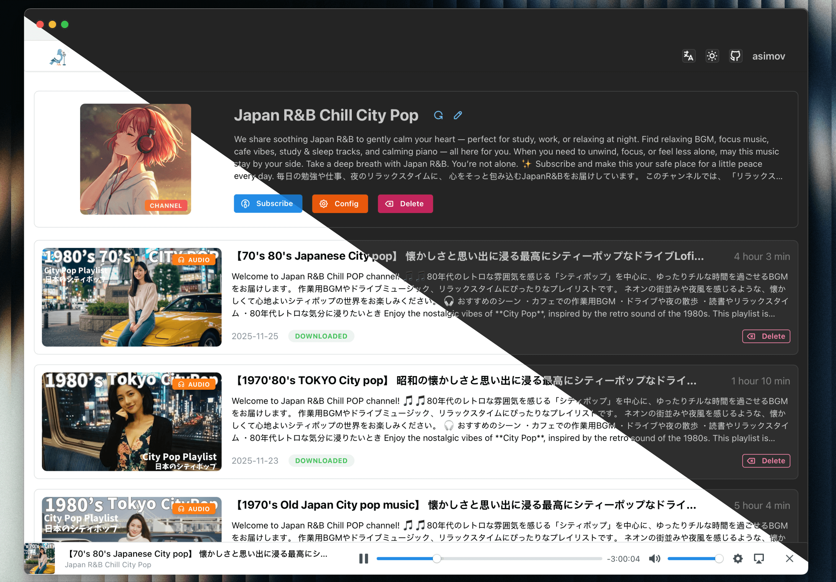 pigeon-pod screenshot 2