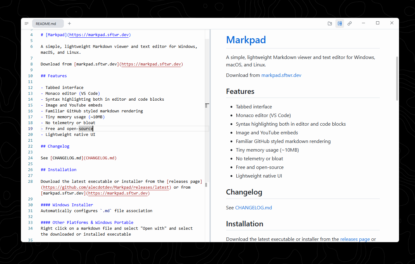 Markpad screenshot 6
