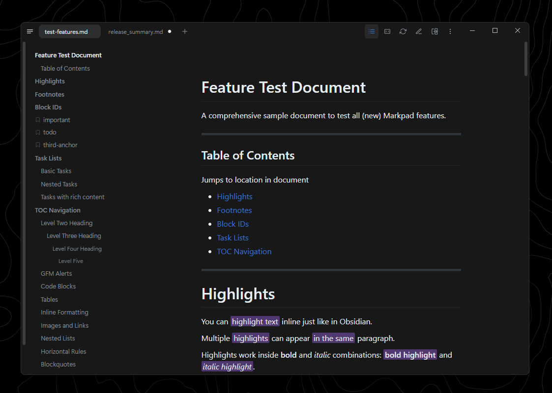 Markpad screenshot 10