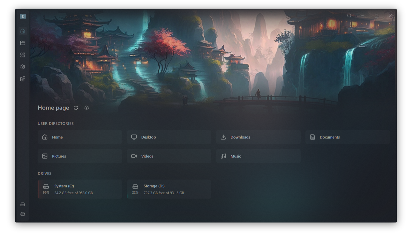 sigma-file-manager screenshot 1