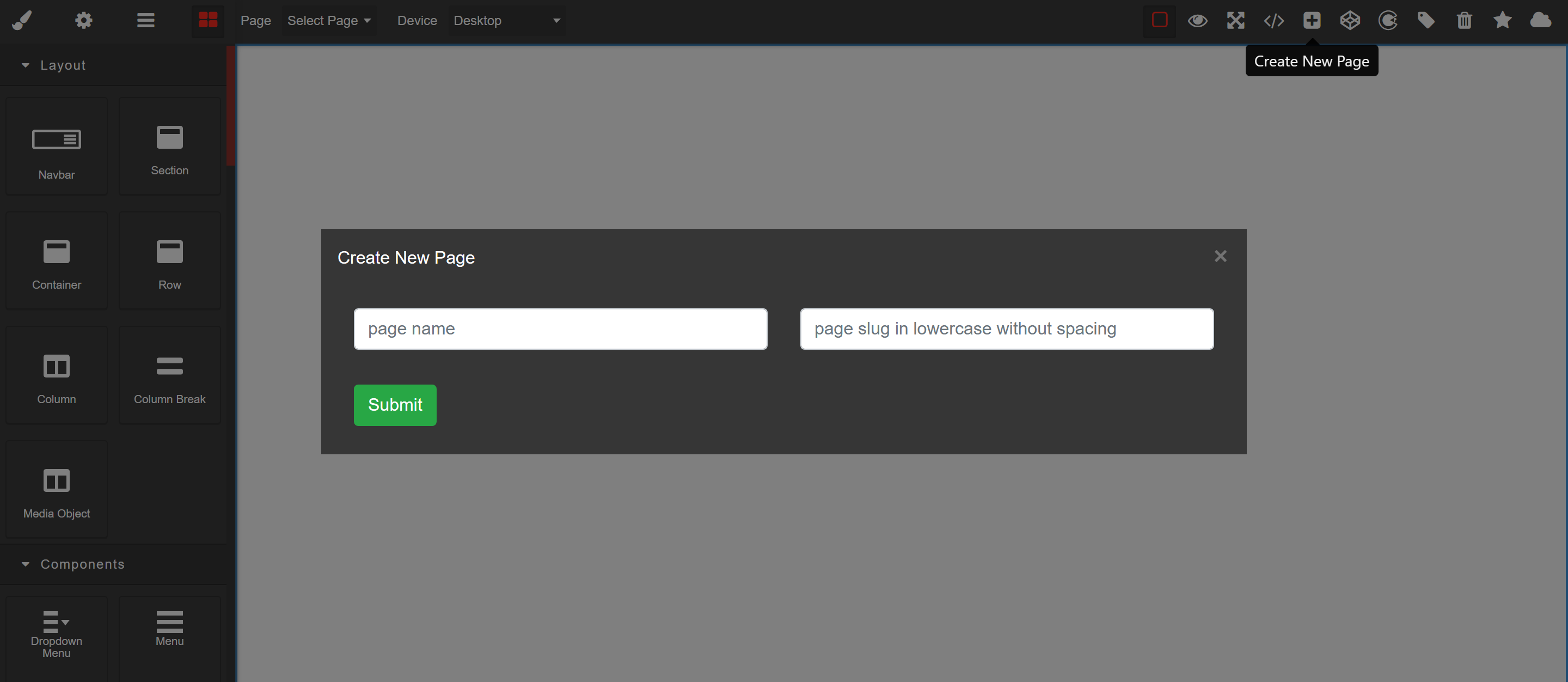 laravel-grapes screenshot 7