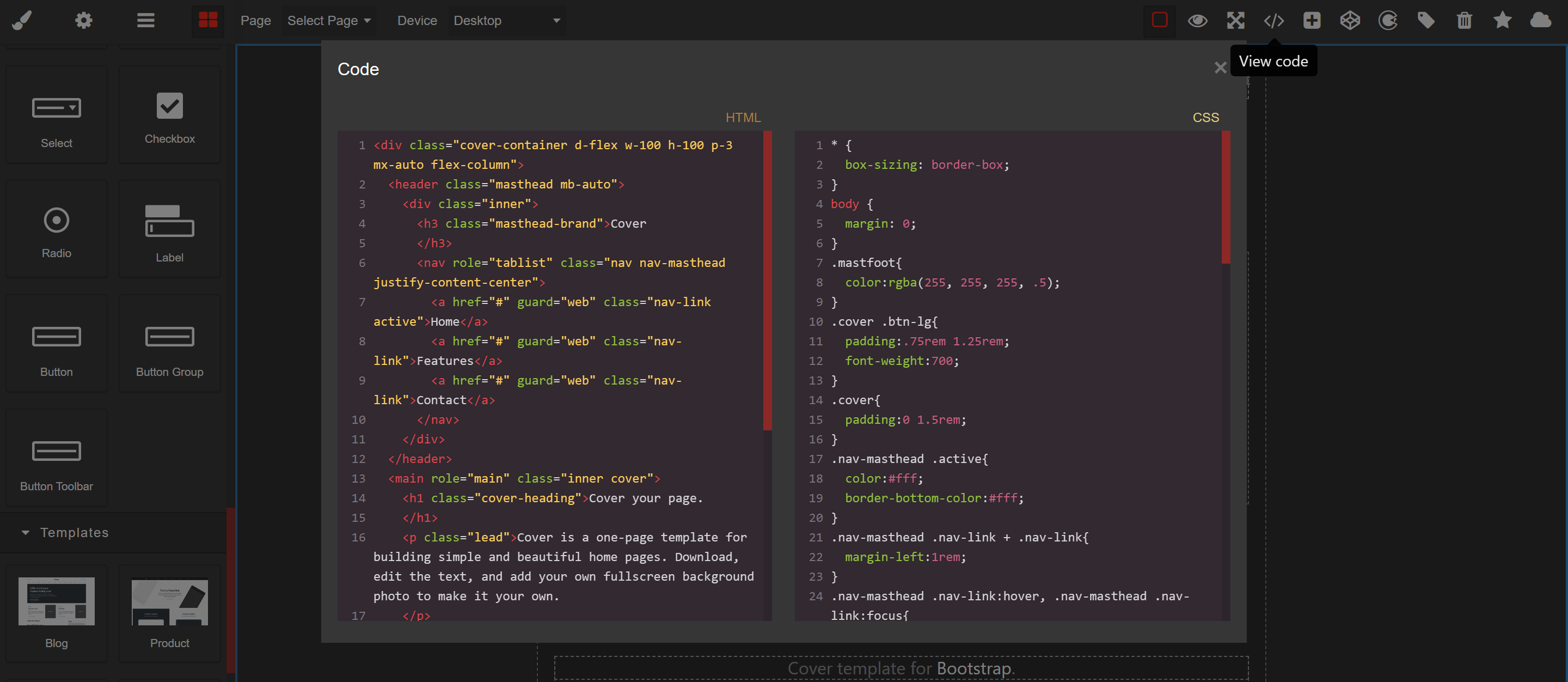 laravel-grapes screenshot 6