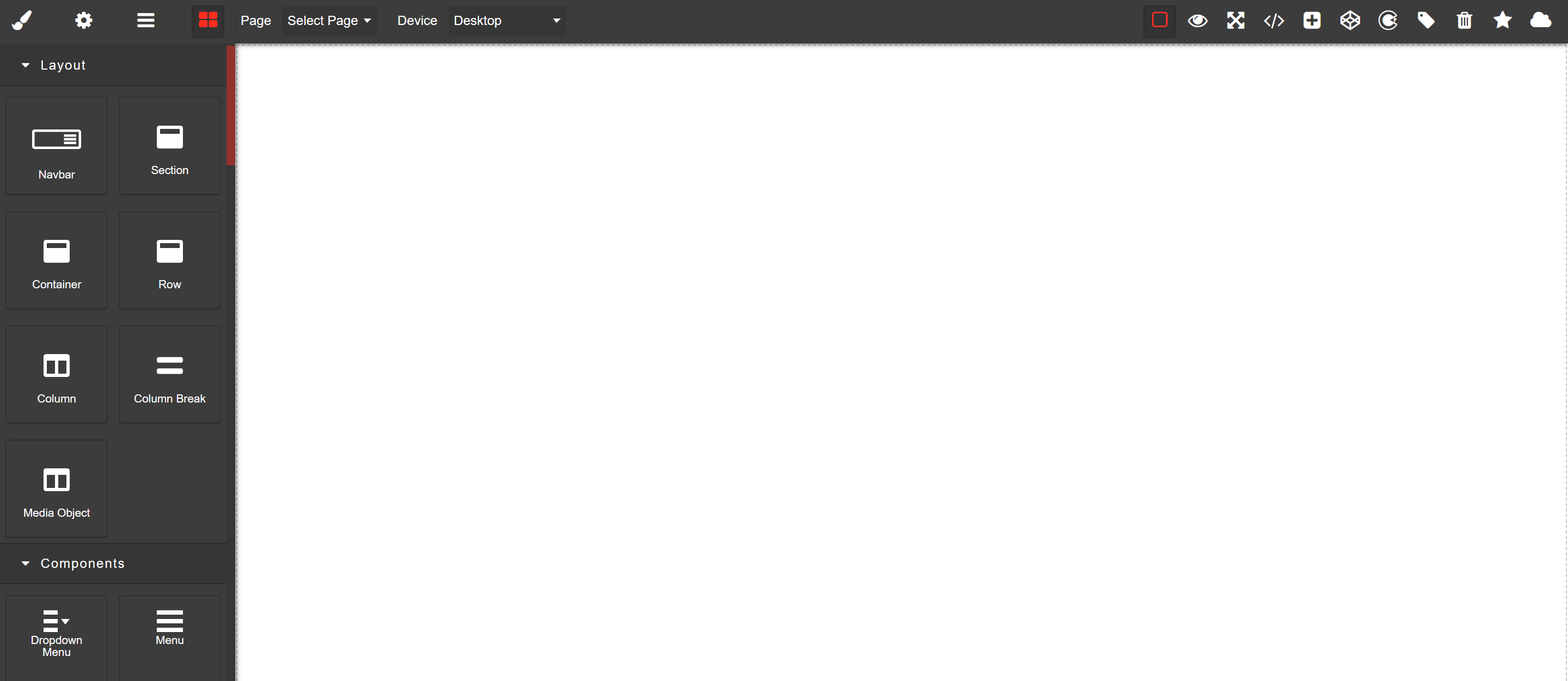 laravel-grapes screenshot 2