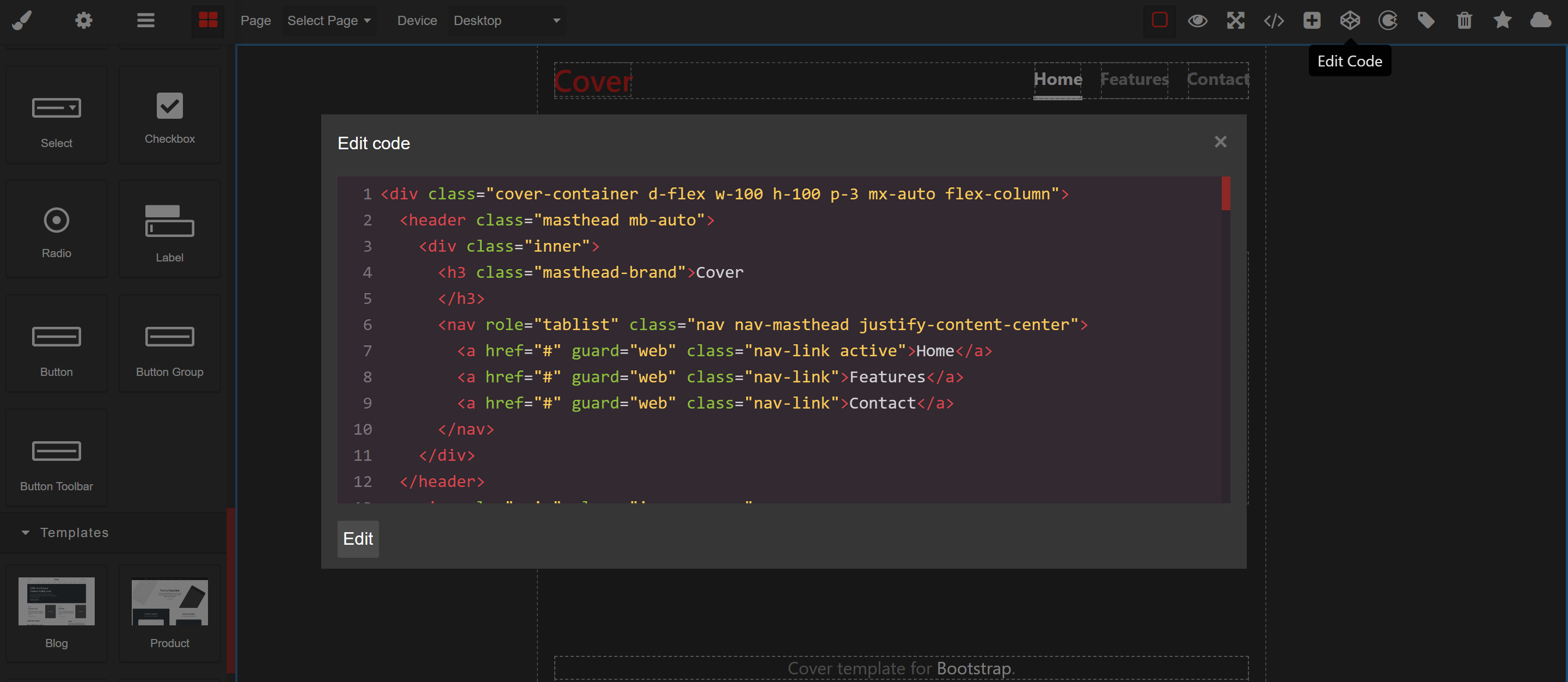 laravel-grapes screenshot 8