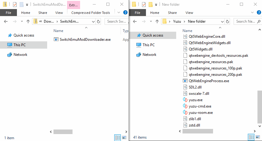 SwitchEmuModDownloader screenshot 2